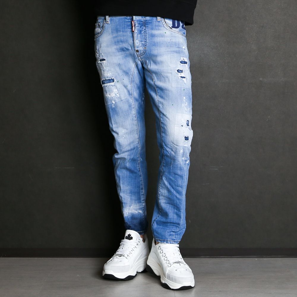 DSQUARED2 - 【ラスト1点-サイズ42】 Tidy Biker Jean / タイディ バイカー ジーンズ / S74LB0853/  S30342 | chemical conbination