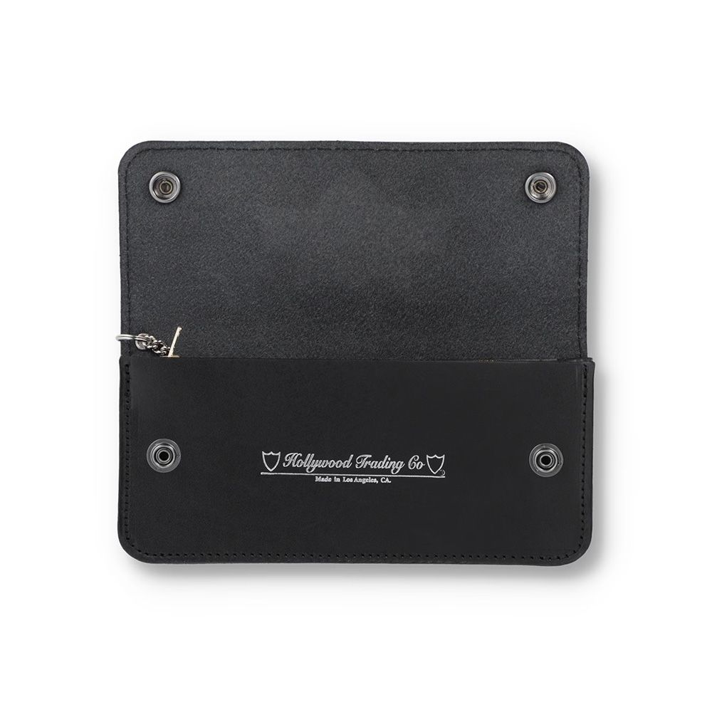 T-1 Wallet #Shield Foil Biker Wallet W/Chain - Black / T-1 ウォレット / OTZWX500