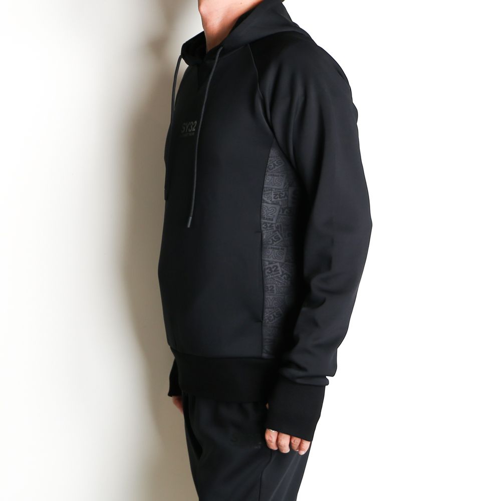 DOUBLE KNIT EMBOSS LOGO P/O HOODIE / プルオーバー フーディー / 12562