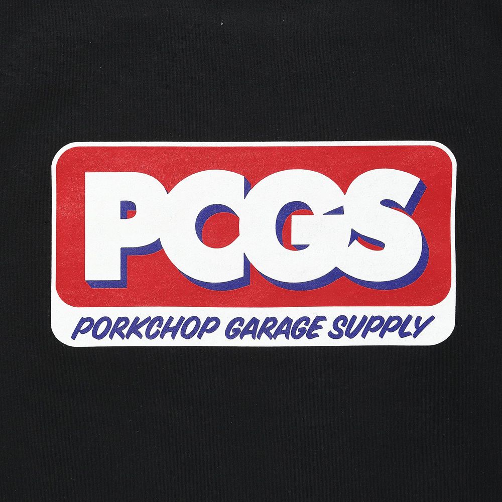 【ラスト1点-サイズL】 PCGS SQUARE SWEAT - BLACK / スウェット
