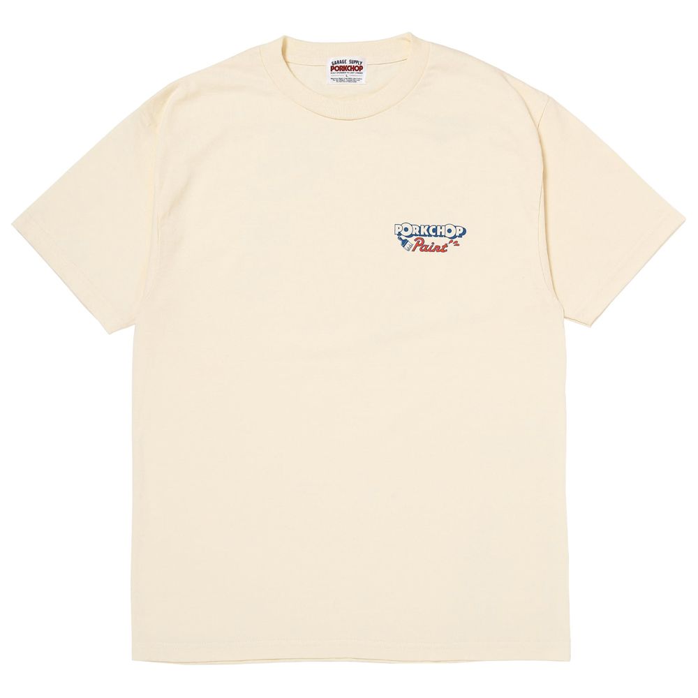 PORKCHOP - PCP PORK TEE - CREAM / ショートスリーブTシャツ
