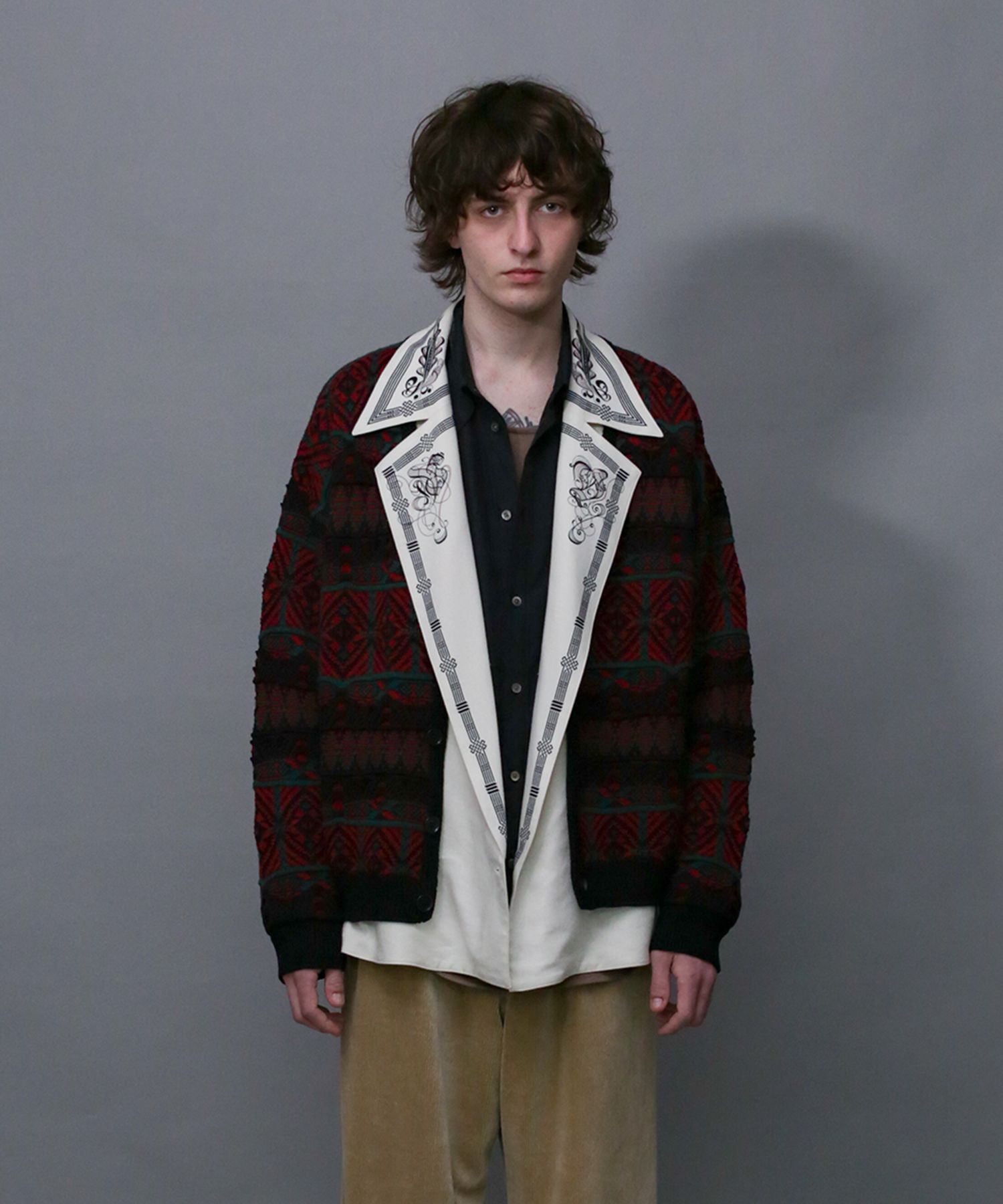 7GG COOGI TUCK KNIT CD / ニットカーディガン / 279201