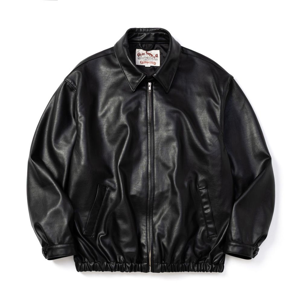 FAUX LEATHER HARRINGTON JACKET / フェイクレザーハリントンジャケット / CL-26AWJKT005
