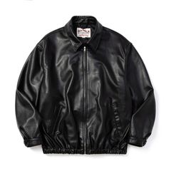 FAUX LEATHER HARRINGTON JACKET / フェイクレザーハリントンジャケット / CL-26AWJKT005
