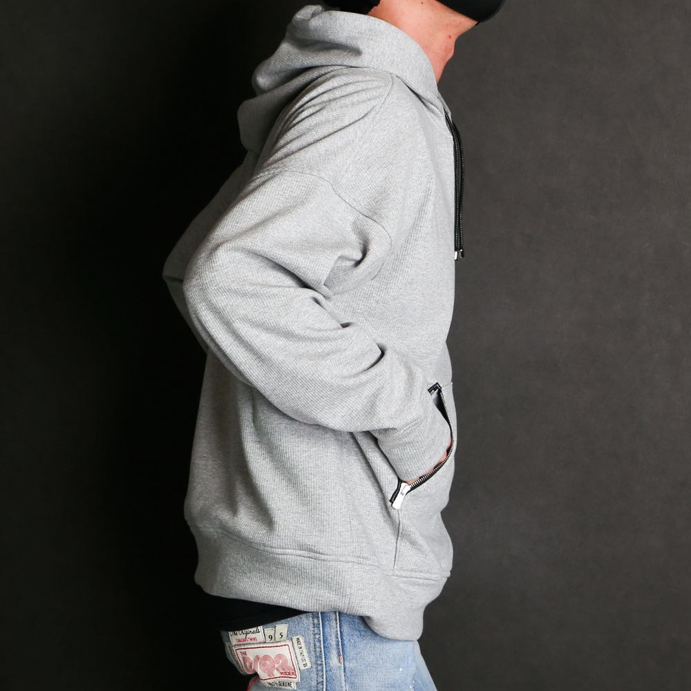 shaggy fleece rib thermal Hoodie / ヒートリブサーマル パーカー / RC18-C-003