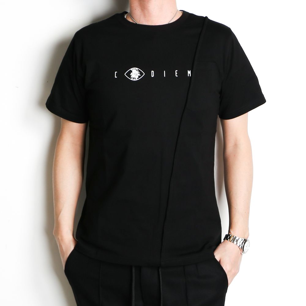 ×C DIEM SWITCHING POCKET T / ポケットTシャツ / UST-21005