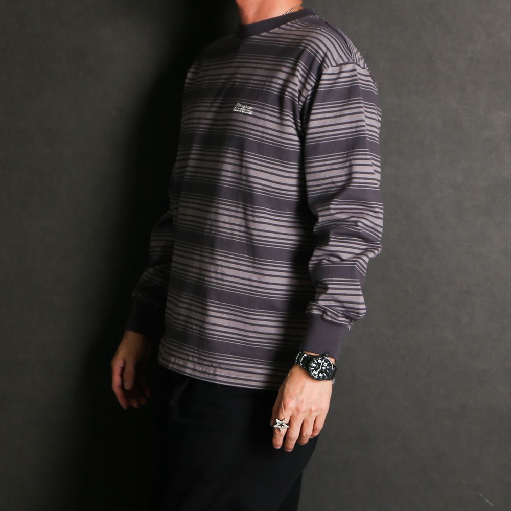 SD Heavyweight Border LS T / ボーダー Tシャツ / TSOLB170