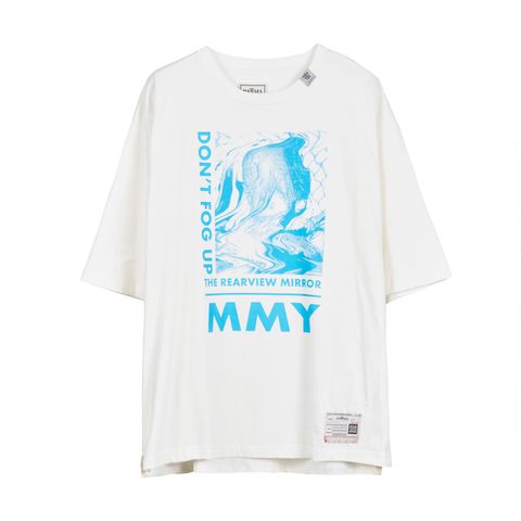 【ラスト1点-サイズ48】 MASSES × Maison MIHARA YASUHIRO / DON'T FOG UP PRINT T-SHIRTS MMY - WHITE / Tシャツ / C15TS044