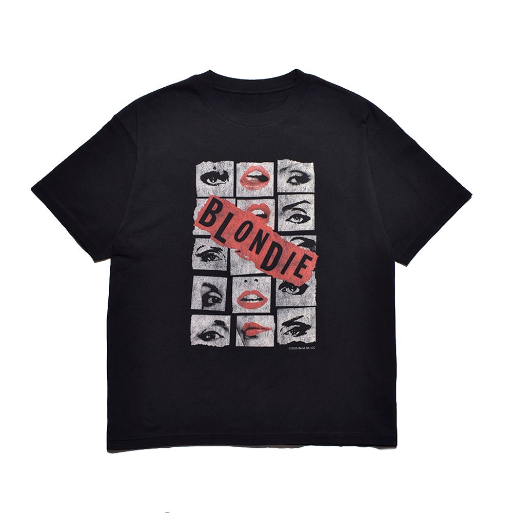 MINEDENIM - Blondie × MINEDENIM Crewneck T-SH - BLK / MND