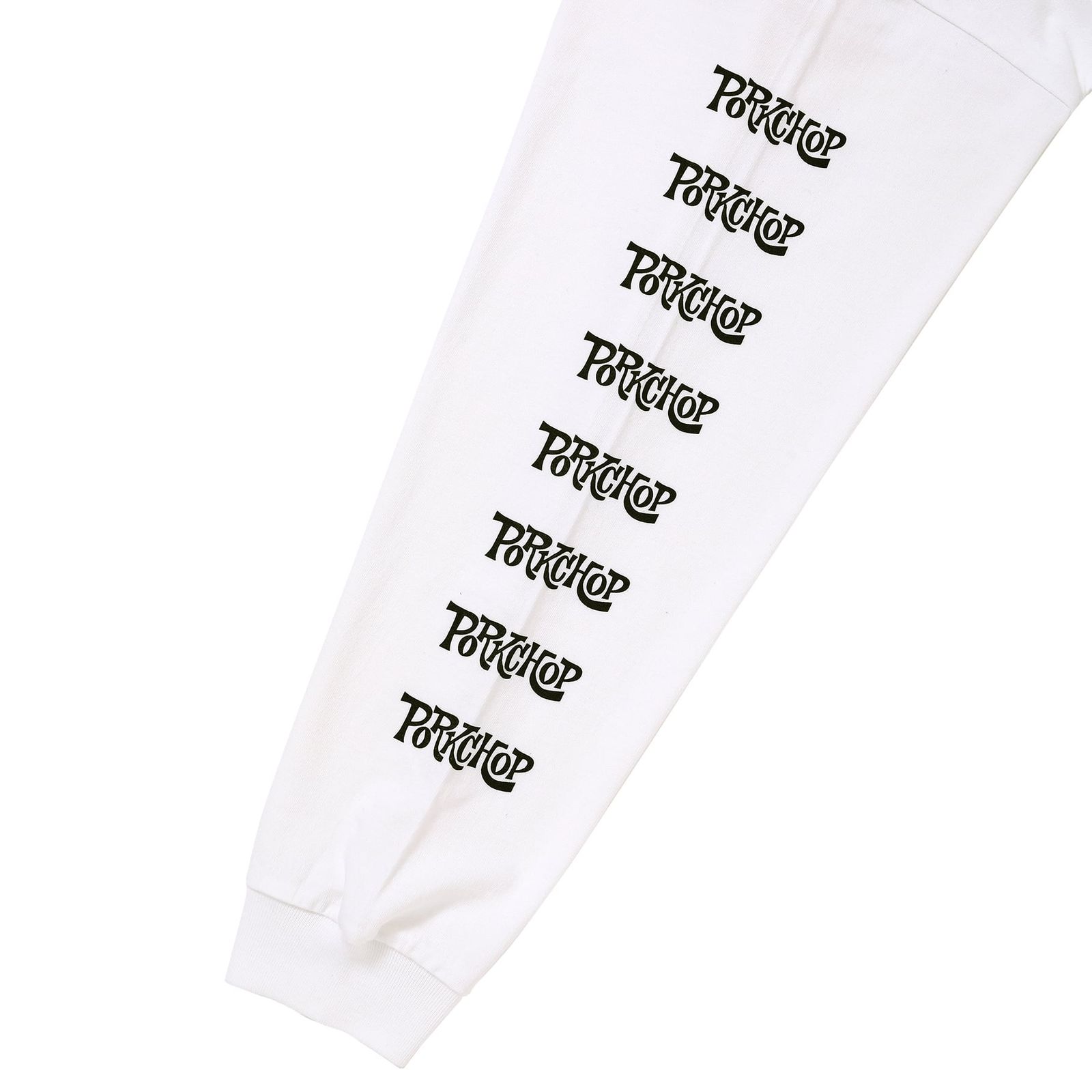 SC LOGO L/S TEE - WHITE / ロングスリーブTシャツ