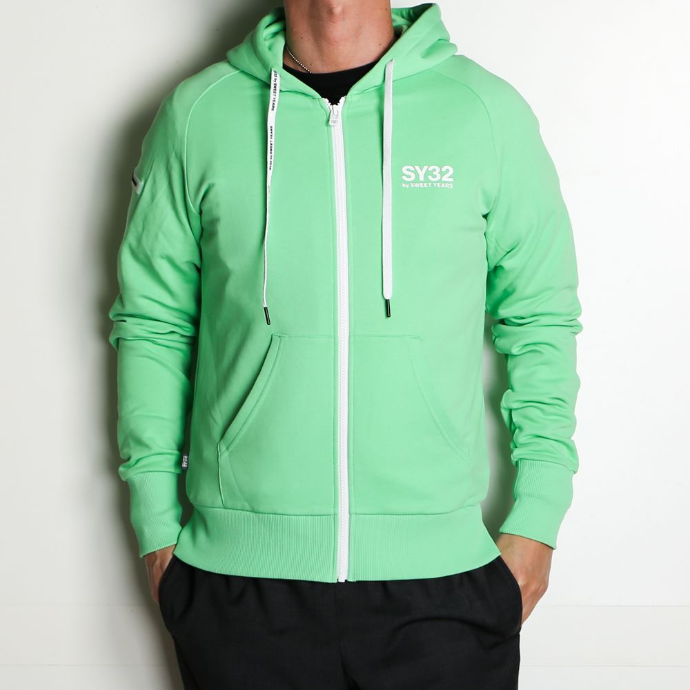 【ラスト1点-サイズM】 FLASH COLOR ZIP HOODIE / ジップアップ パーカー / 12004