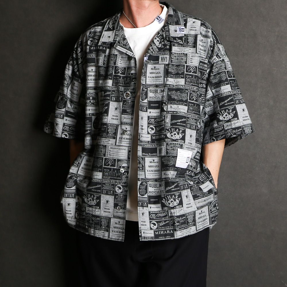 Maison MIHARA YASUHIRO - Classic Tag Jacqurd H/S Shirts