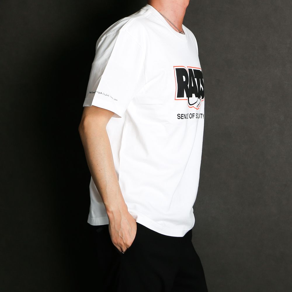 BOX FLAME LOGO TEE / ボックスフレームロゴ Tシャツ / 21'RT-0505
