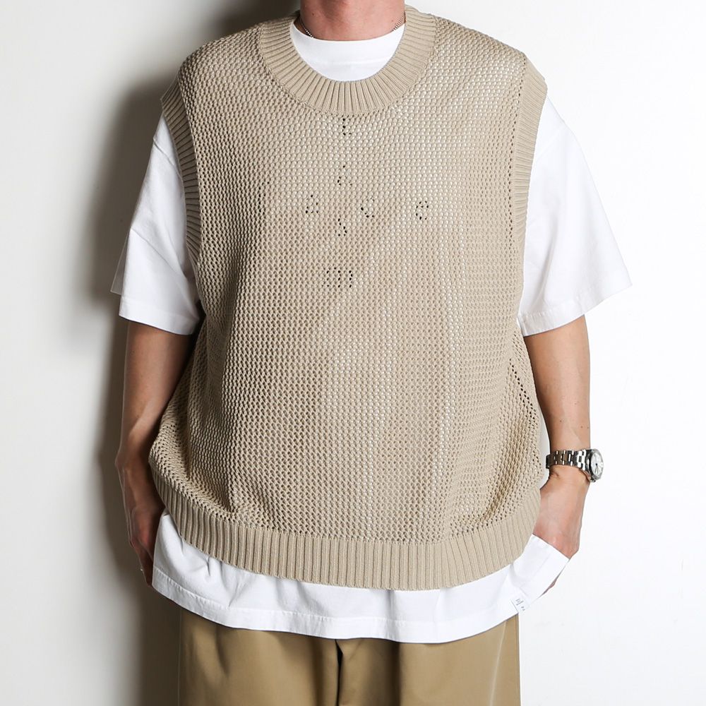 Iroquois - MESH MOLDED KNIT VS / メッシュ ニットベスト / 277109