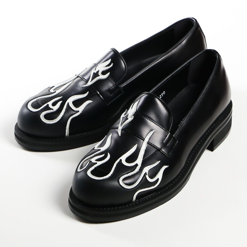 ローファー TENDER PERSON テンダーパーソン FLAME PATTERN LOAFER