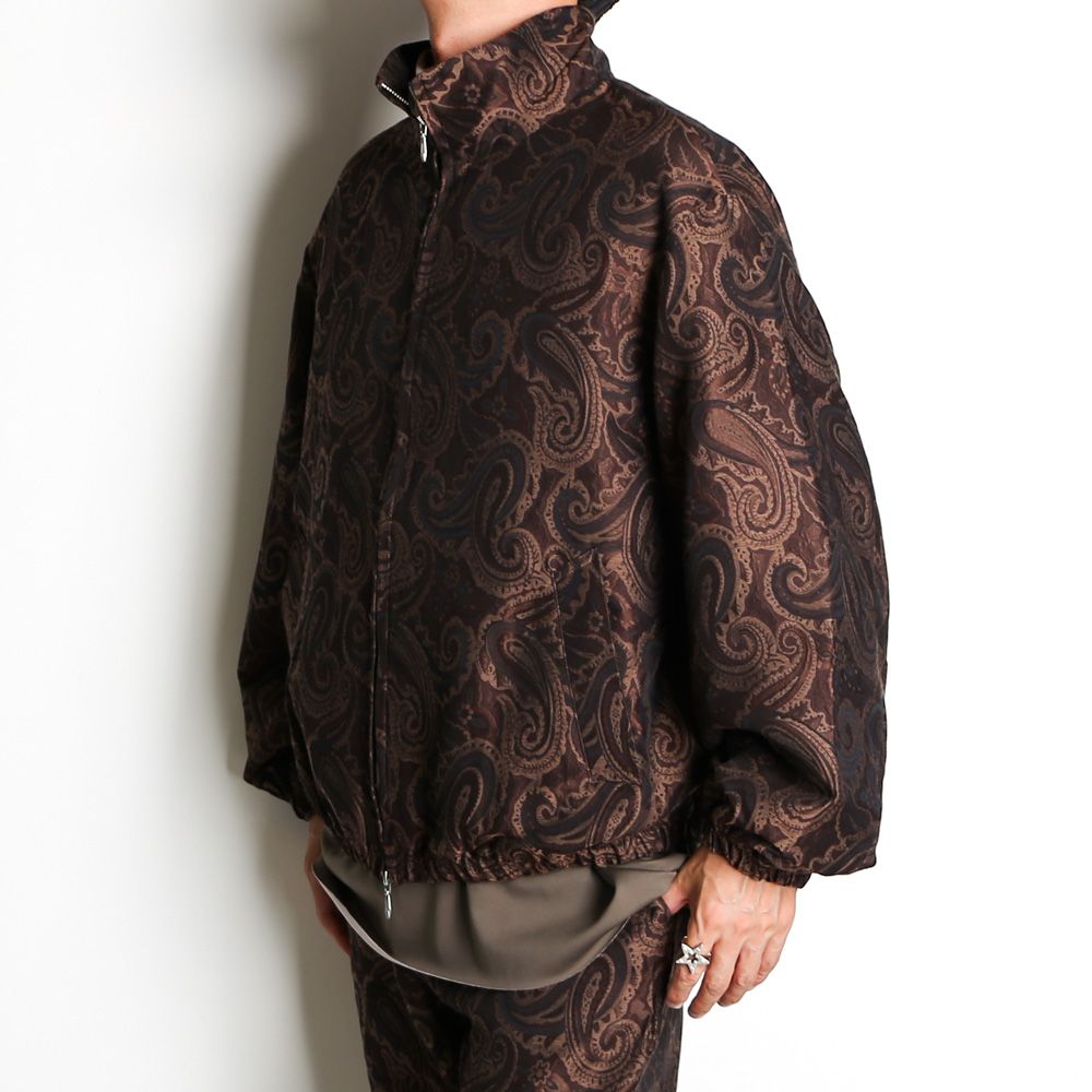 superNova. - Track jacket - Big paisley jacquard / トラック