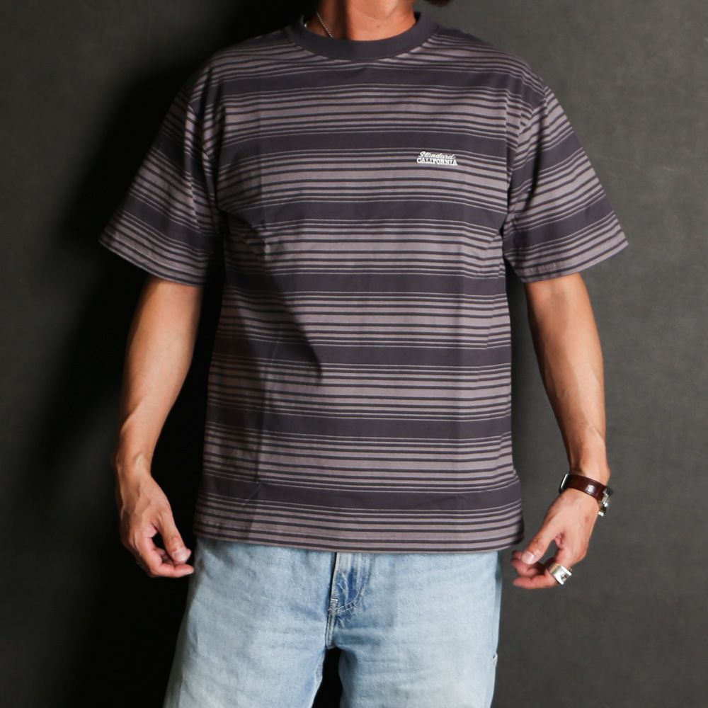 SD Heavyweight Border T - Black / Tシャツ / TSOAA150