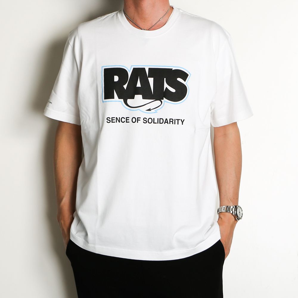 BOX FLAME LOGO TEE / ボックスフレームロゴ Tシャツ / 21'RT-0505