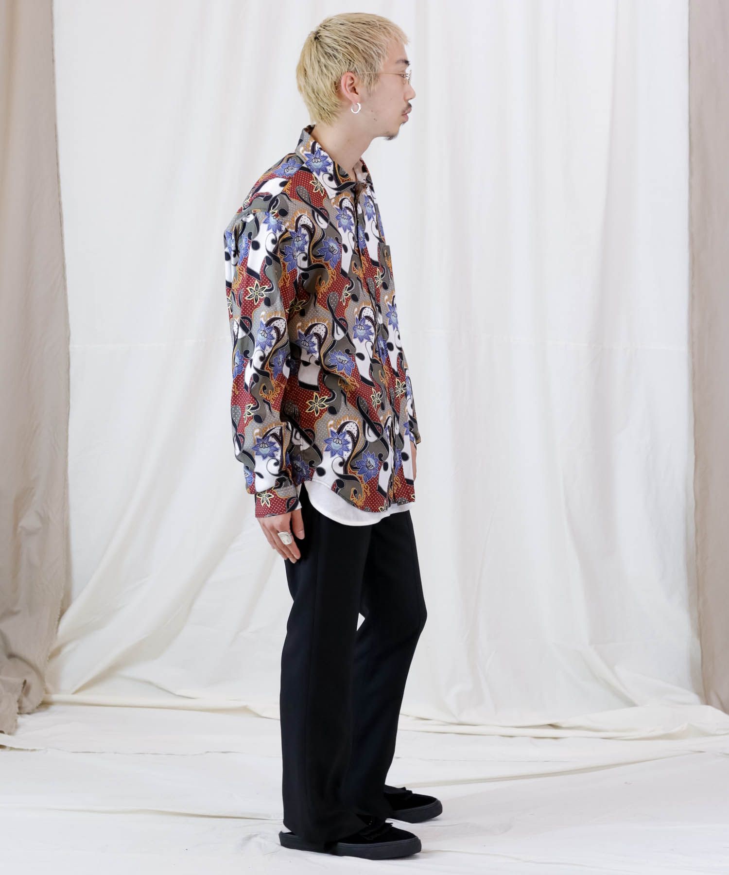 ROMANTIC-TONIGHT L/S SH / グラフィック シャツ / 379104