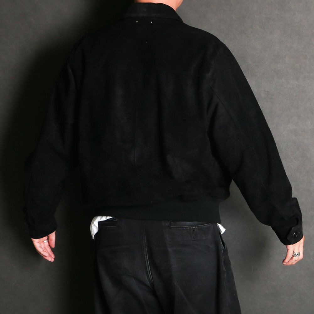 WACKOMARIA × STIE-lo × MINEDENIM / Suede Leather Jacket - BLK / MDSL-WM-BL01