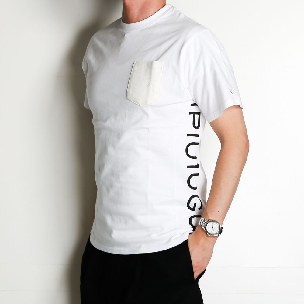 SIDE LOGO POCKET T-SHIRTS /  サイドロゴポケット Tシャツ  / UST-22019