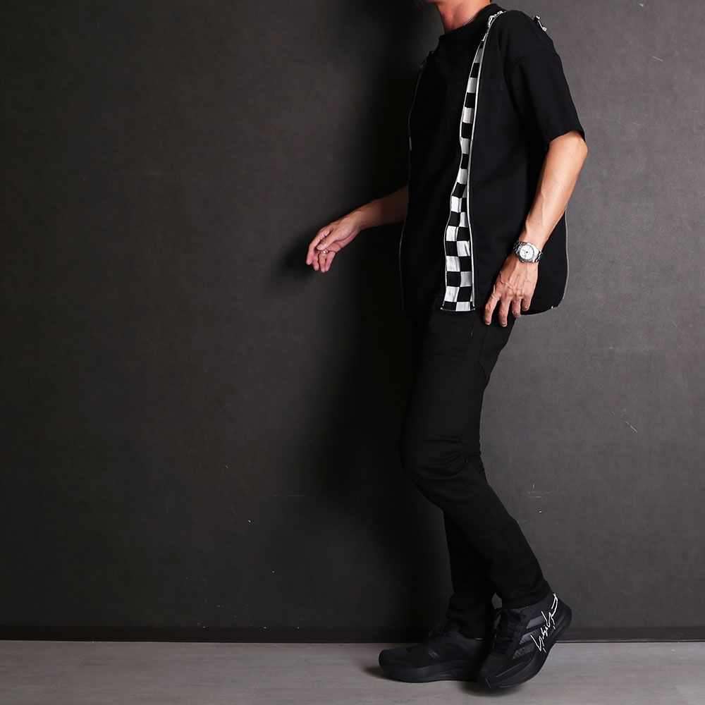 【MINEDENIM】【DSQUARED2】【Y-3】モノトーンコーディネート