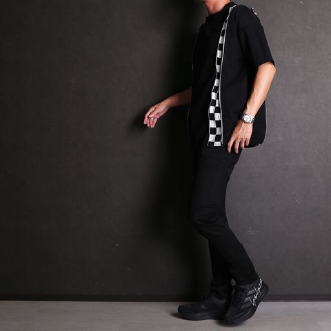 【MINEDENIM】【DSQUARED2】【Y-3】モノトーンコーディネート