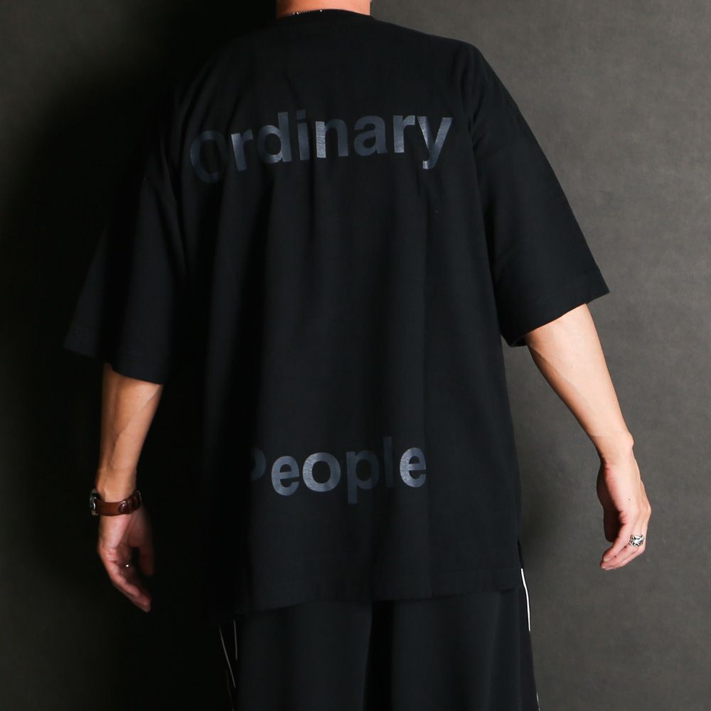 Leon Printed Tee - BLACK / レオン プリンテッド Tシャツ / J16TS861