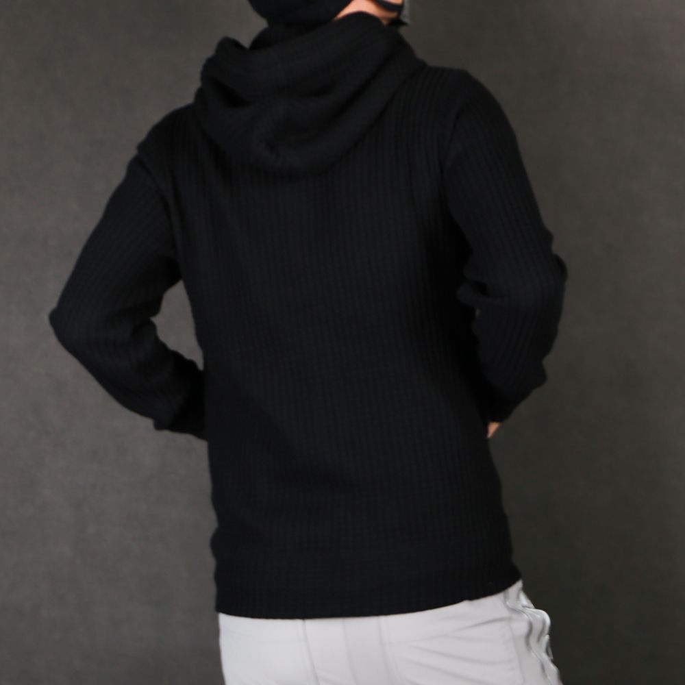 CAVIANA / オニワッフル ジップアップパーカー / MSEA20A0846