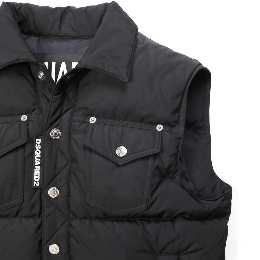 DSQUARED2 - 【ラスト1点-サイズ44】 Nylon Down Vest / ダウンベスト