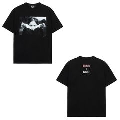【Bjork by Kevin Cummins×GDC】 Monochrome Tee - BLACK / Tシャツ / GD0584