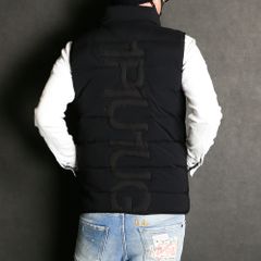 BIG LOGO INNER COTTON VEST / バックロゴ 中綿ベスト / USO-21068