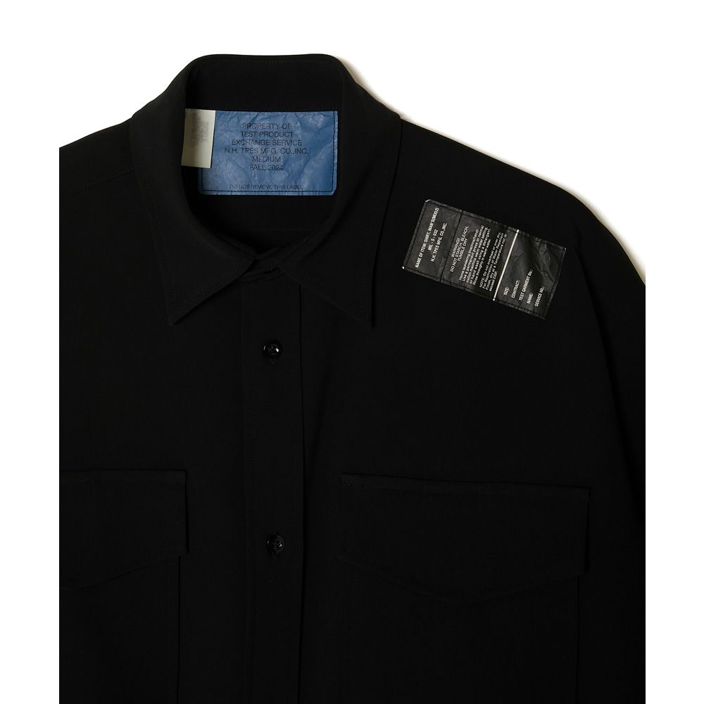 N.HOOLYWOOD - CPO SHIRT - BLACK / 9242-SH01-006 | chemical