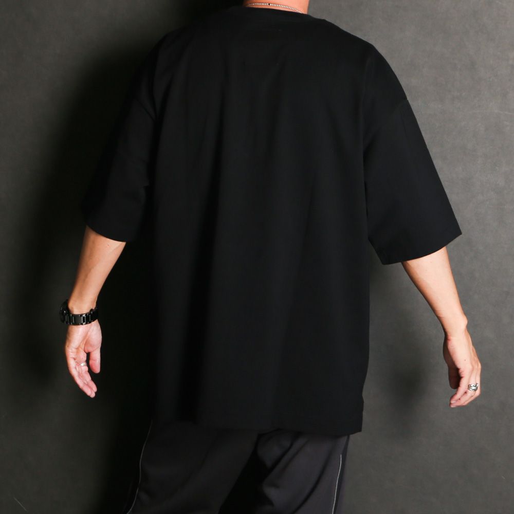 Cat Printed T-shirt - BLACK / キャット プリント Tシャツ / J17TS823