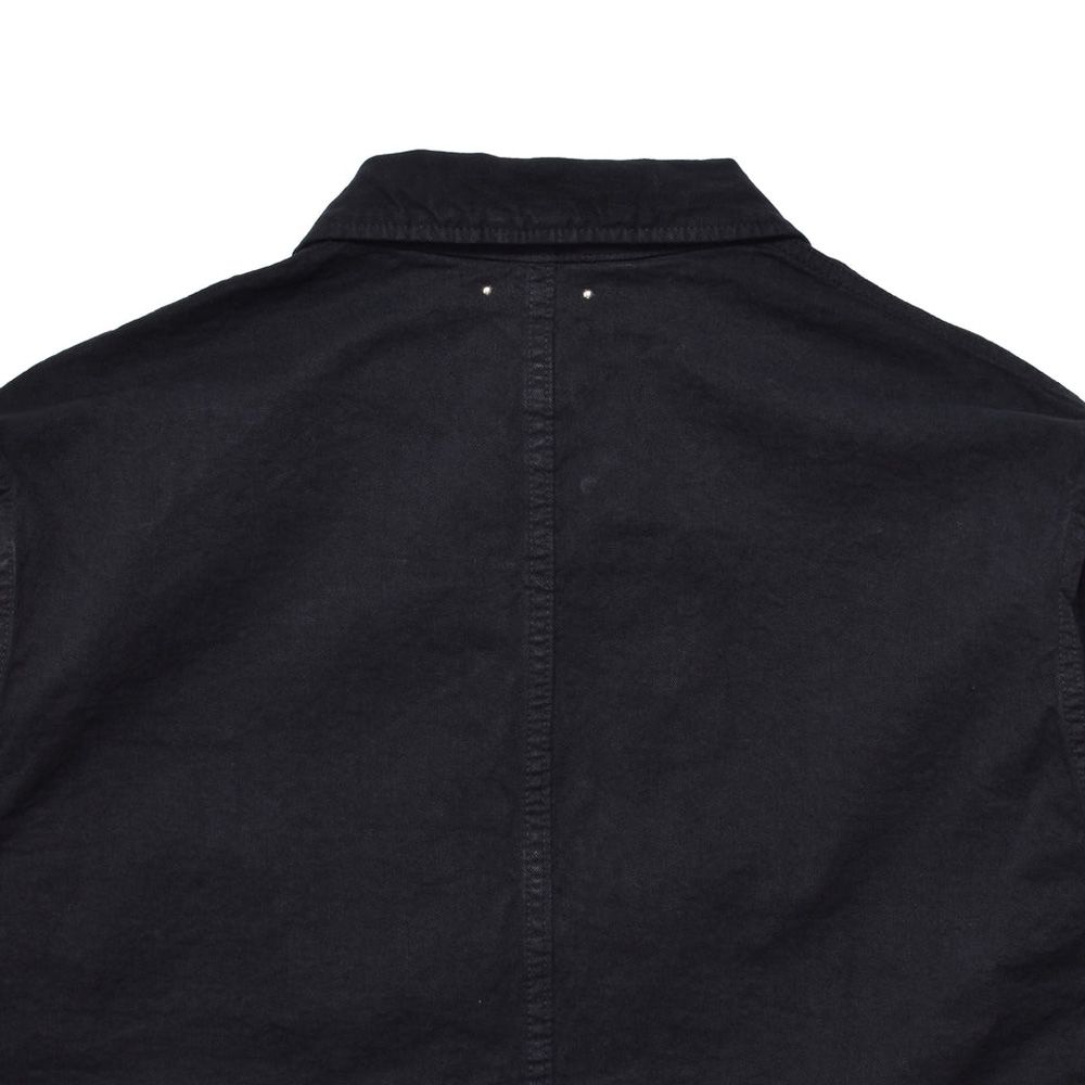 Cotton Linen Light Chino Shirt JKT - BLK / 2604-8003