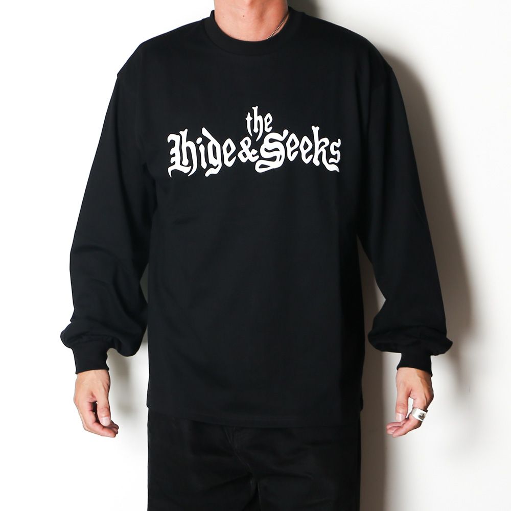 " HIDEANDSEEK × Toru Nishiura " / The H&S L/S Tee - BLK / Tシャツ / H30th-091426