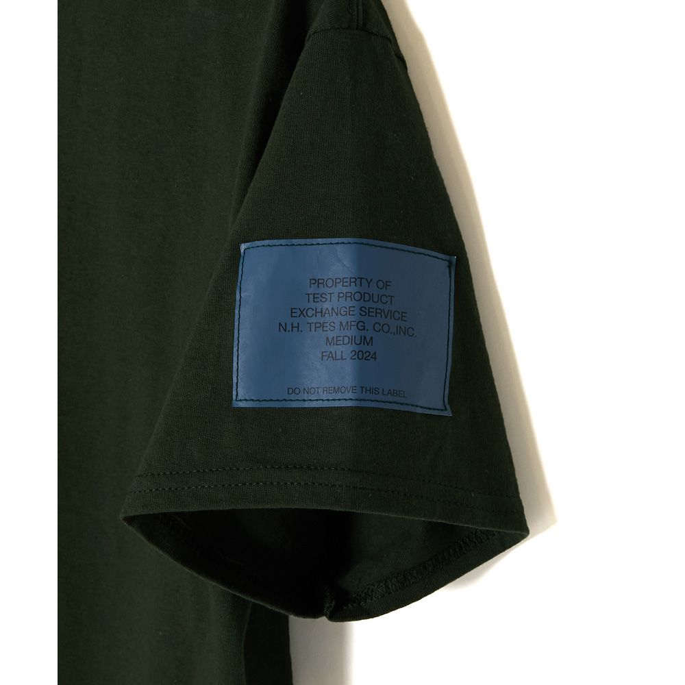 HALF SLEEVE T-SHIRT - D.KHAKI / 9242-CS83