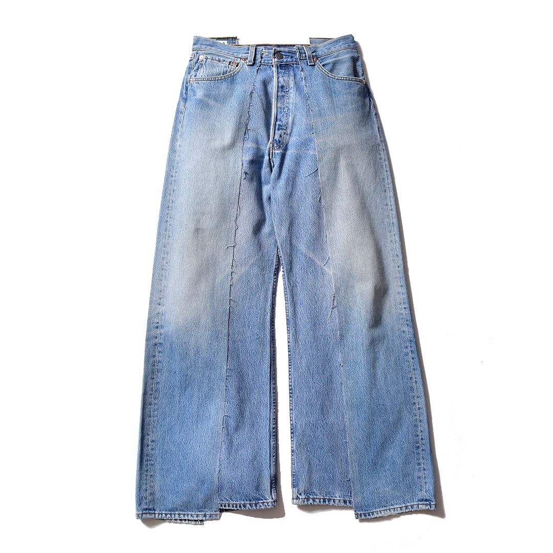 OLD PARK×MINEDENIM / Rebuild Buggy Jeans / MND