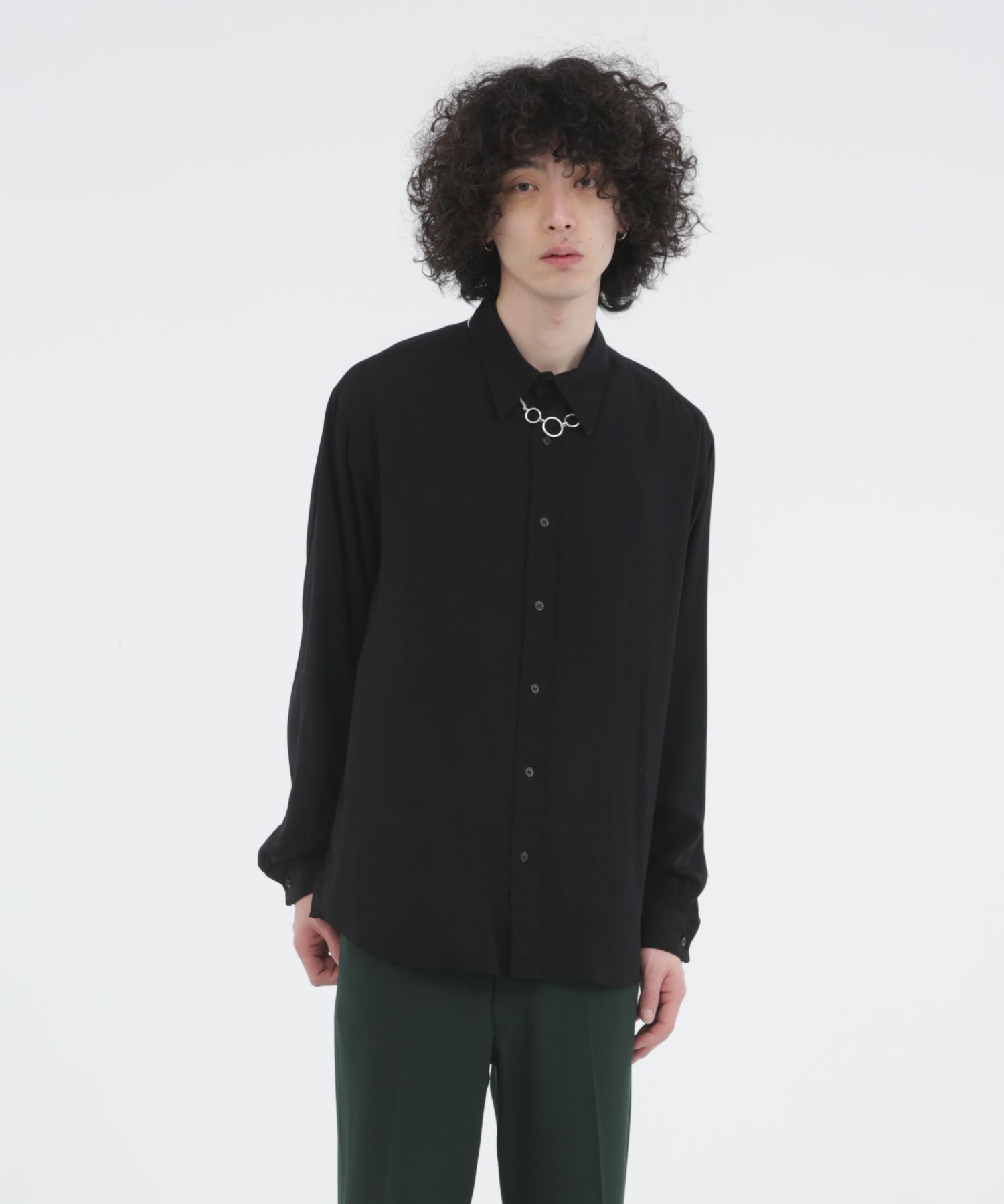 T/RAYON TWILL SH / レギュラー シャツ / 378207