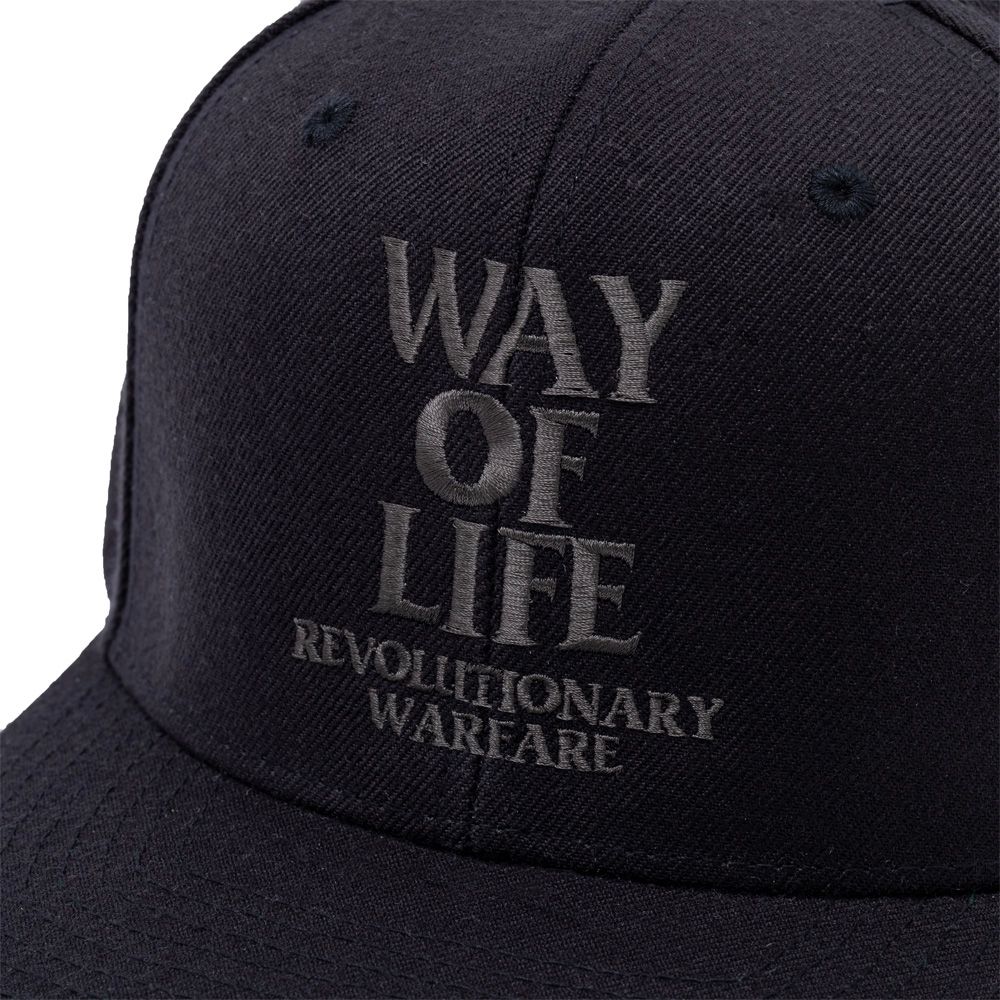 偉大な CAP EMBROIDERY RATS キャップ WAY CHARCOAL LIFE OF キャップ