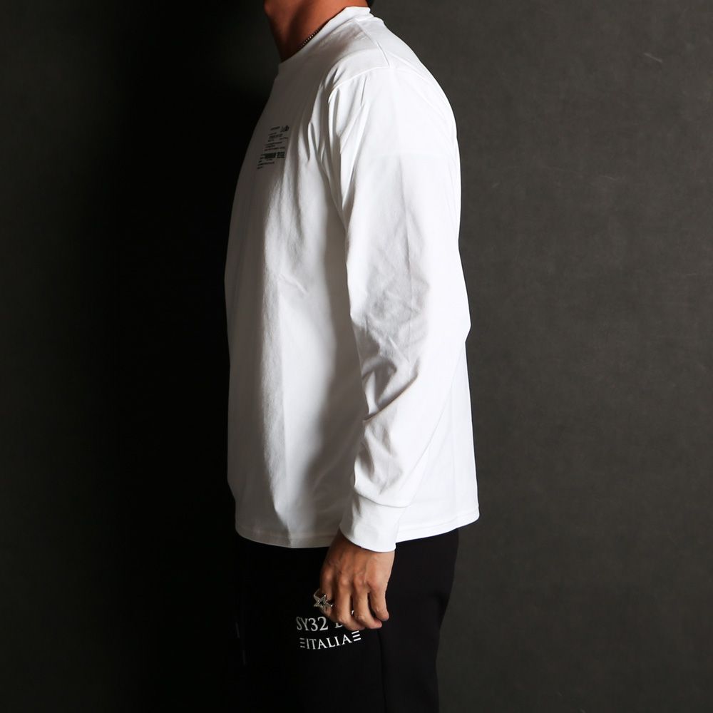 ICON GRAPHIC L/S TEE - WHITE / グラフィックTシャツ / 15045