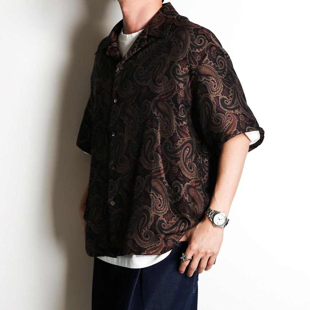 superNova. - Aloha shirt - Paisley jacquard / アロハシャツ - ペイズリージャガード / SN-472B  | chemical conbination