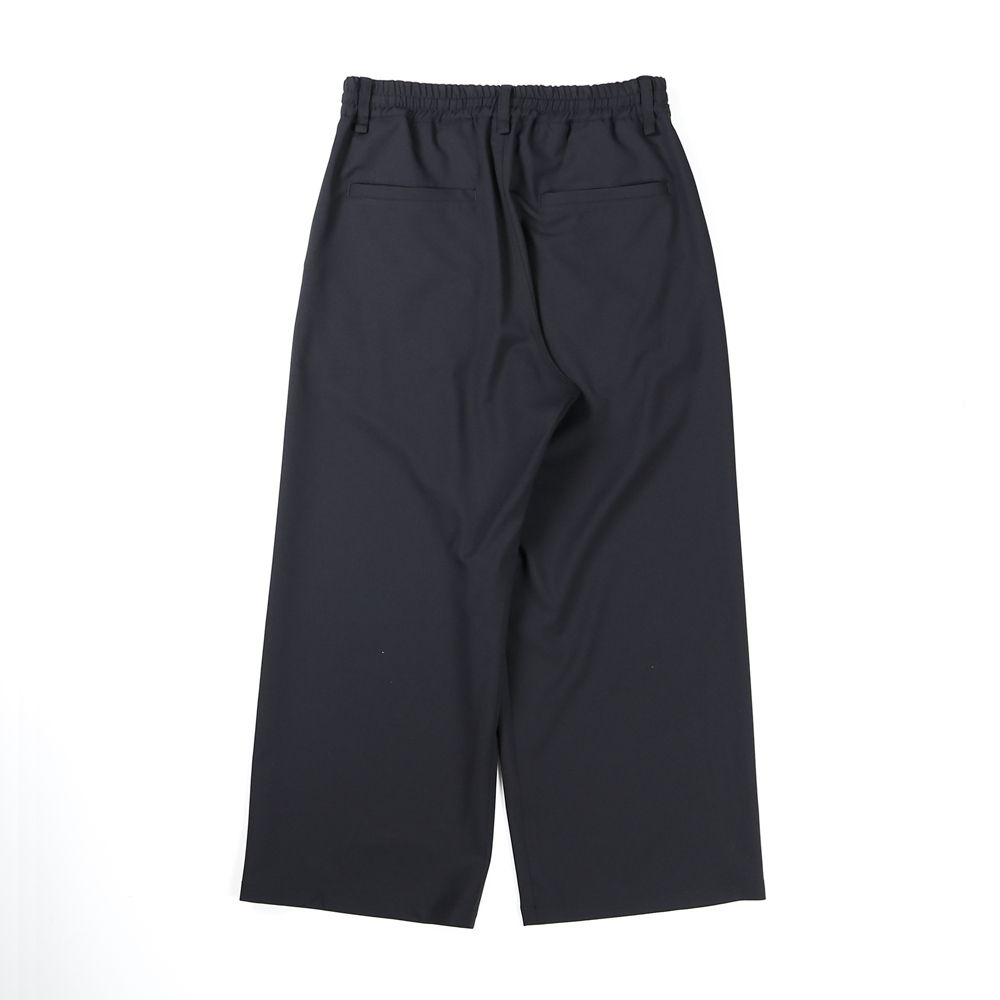 WORSTED WOOL-LIKE TWILL PT / 2タックワイドイージーパンツ / 478214