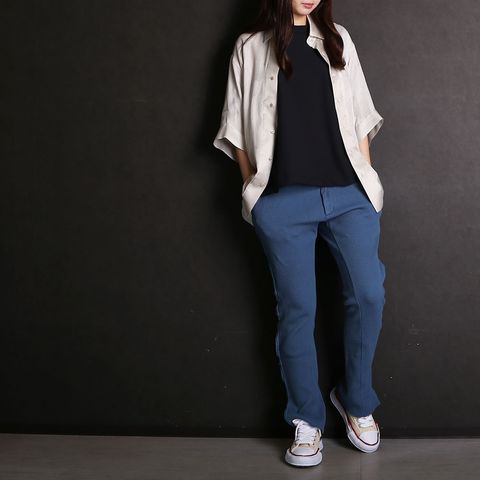 【TAAKK】【VICTIM】【FACETASM】【Maison MIHARA YASUHIRO】コーディネート(女性モデル166cm)