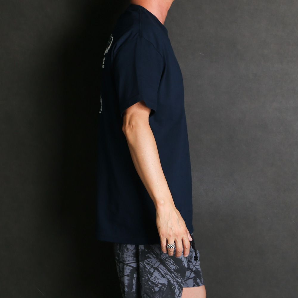 PCP PORK TEE - NAVY / ショートスリーブTシャツ