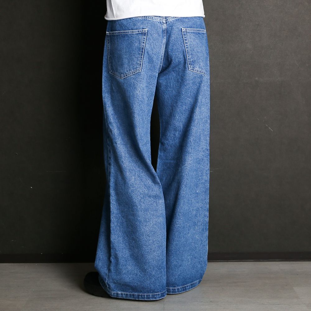 Iroquois - OPEN-END DENIM BUGGY PT / バギー デニムパンツ / 478203