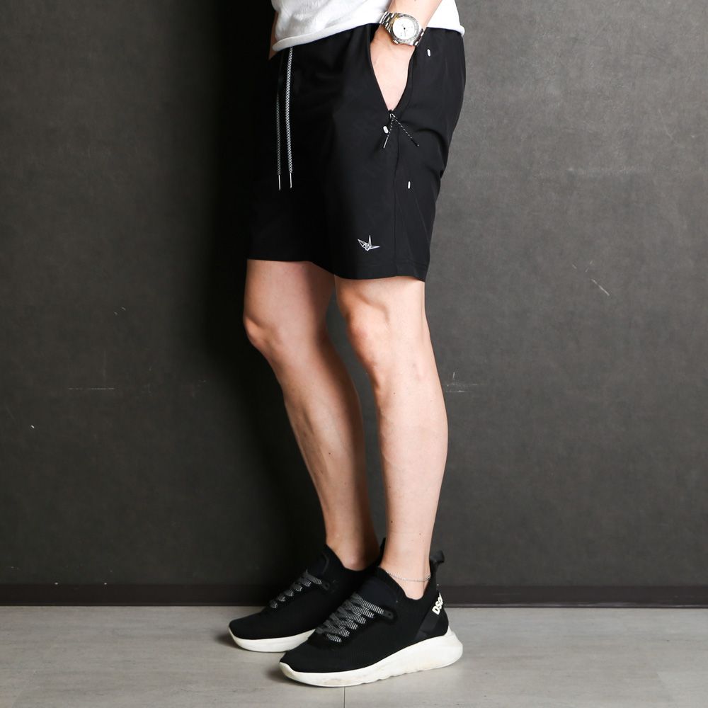 RUNNING DIAGONAL LOGO  SHORT PANTS / ショートパンツ / USB-23015
