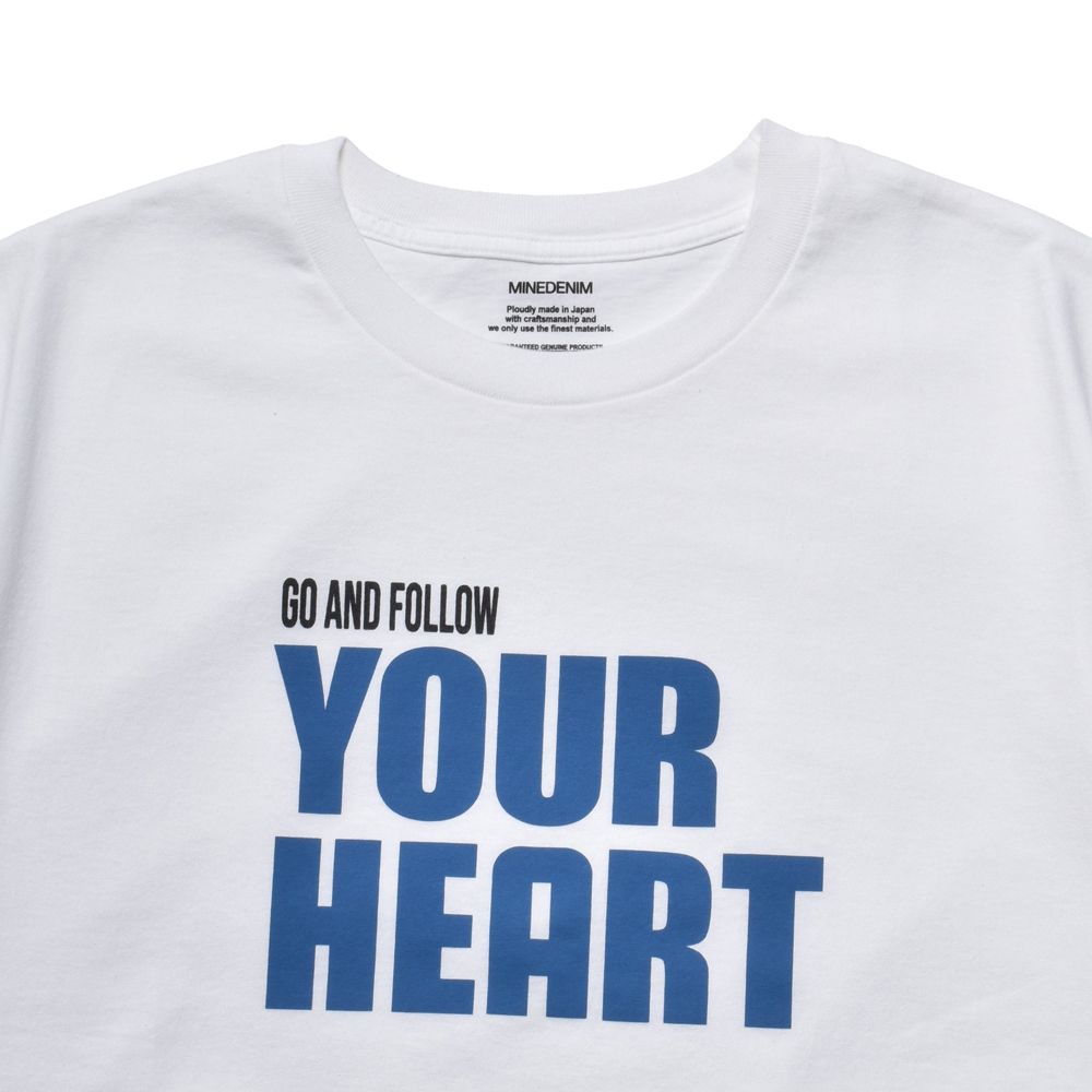Go And Follow Your Heart T-SH - WHT / 2604-4003