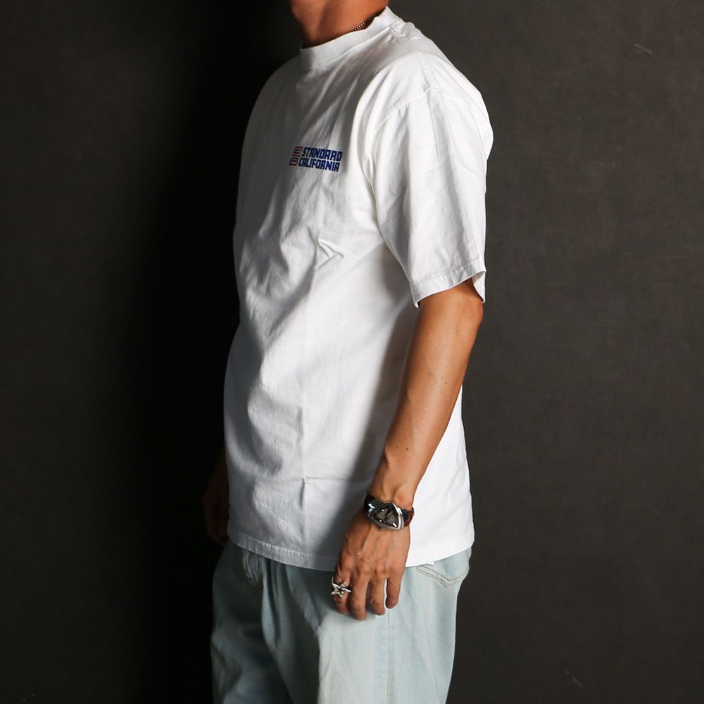 SD Heavyweight Jeff Logo T - White / Tシャツ / TSOAK100