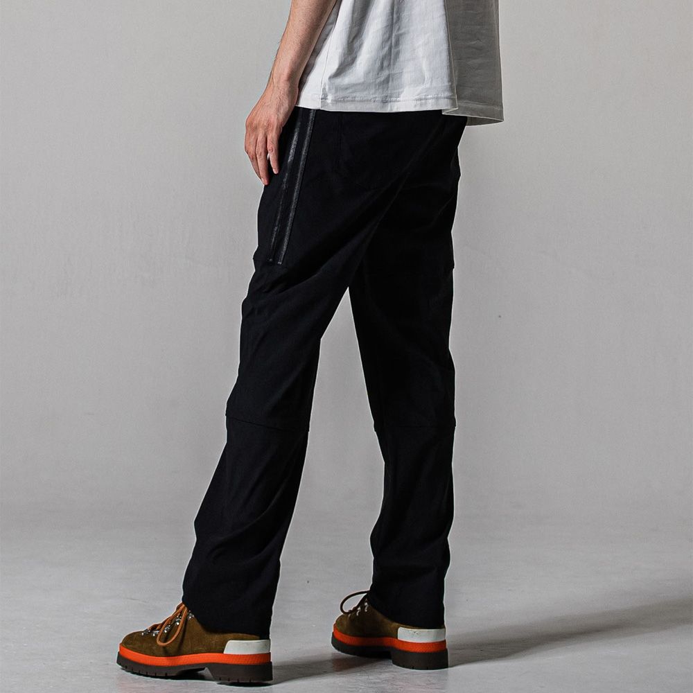 Johnson LINE WIDE PT - BKBK / ジョンソンラインワイドパンツ / RC39-ST-009WT